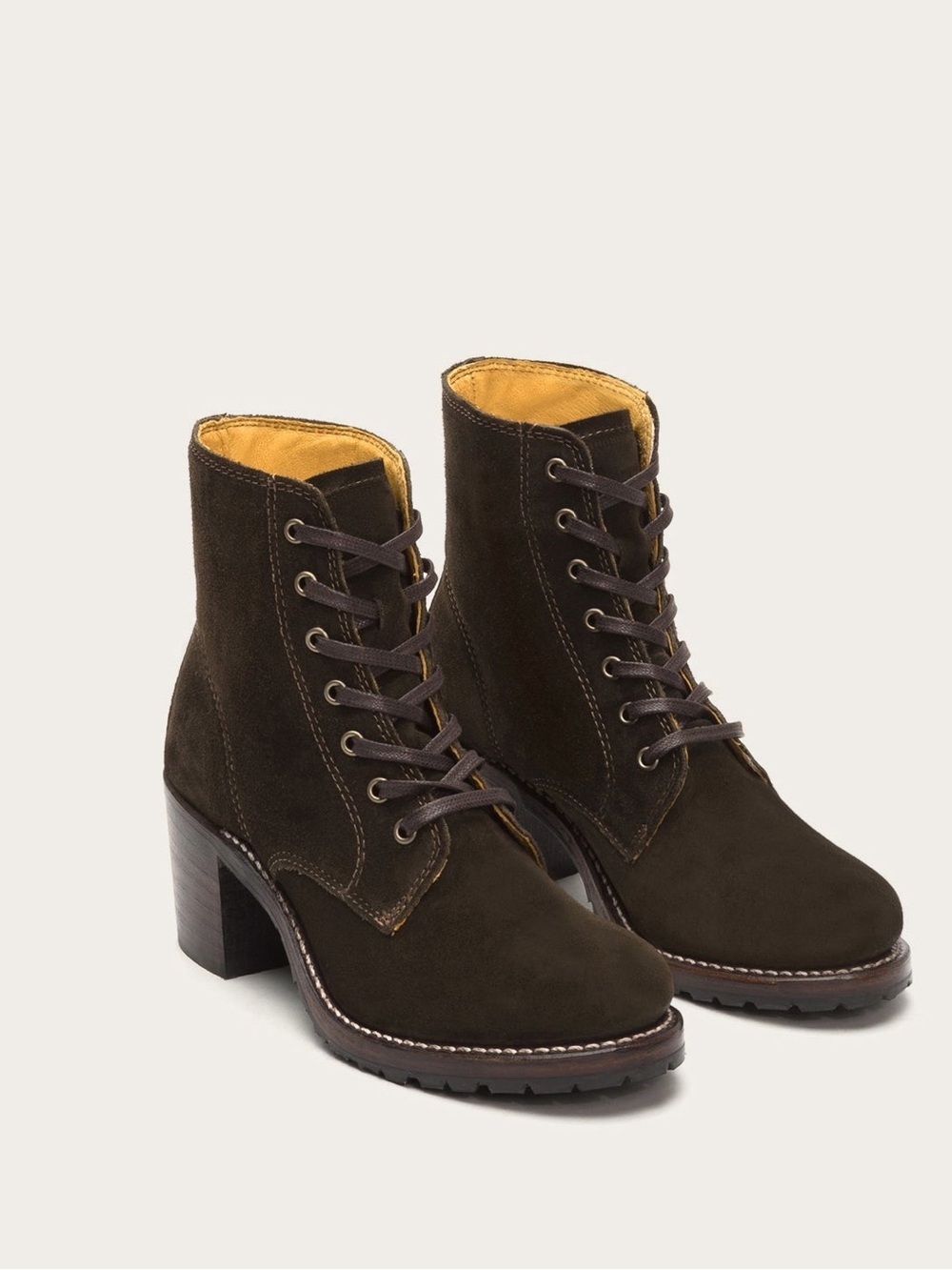 Frye Sabrina 6G Lace Up Boot Size 8